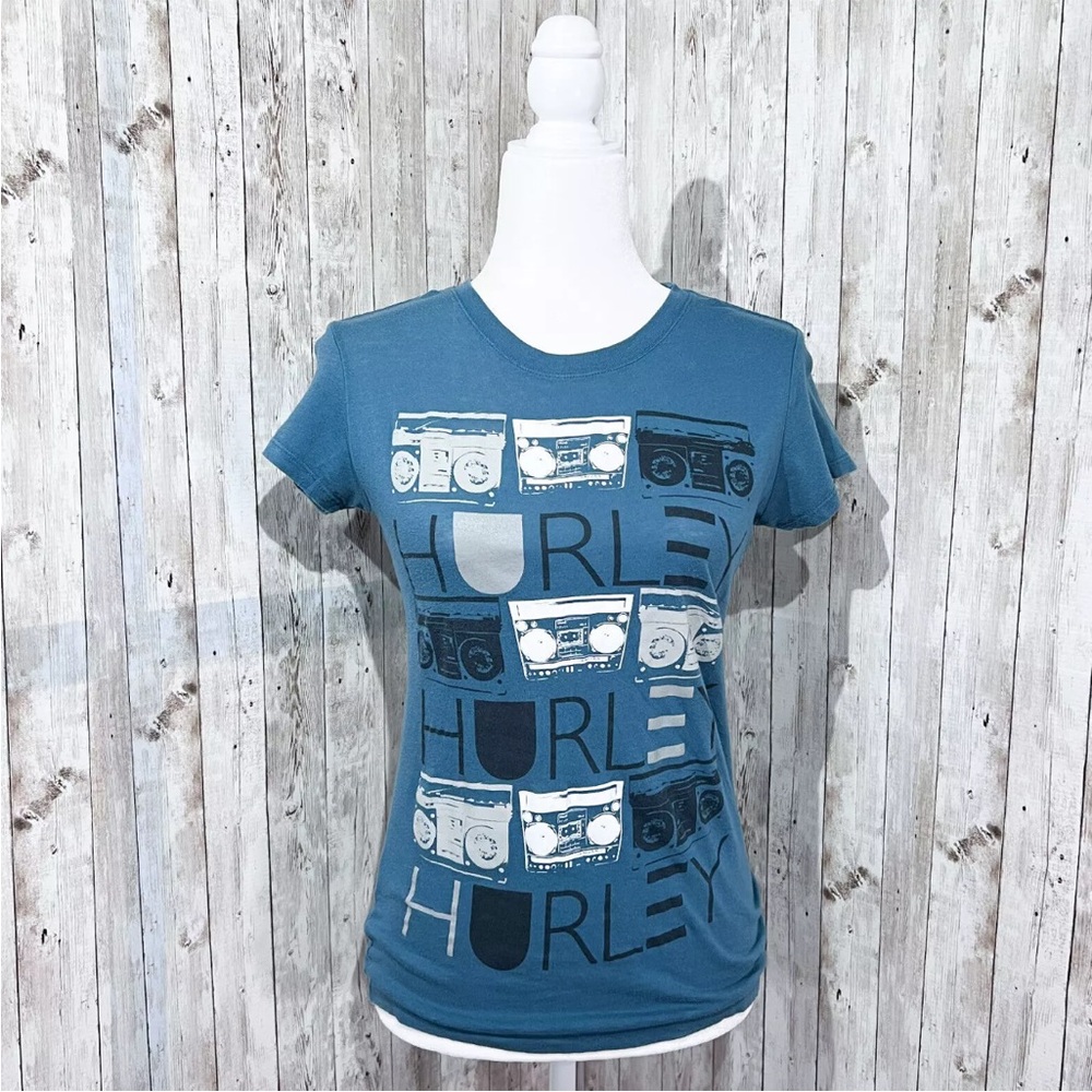 Hurley Blue Graphic Tee